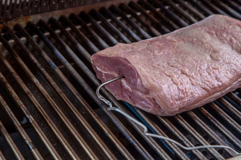 Grillfürst Funk-Thermometer / Grillthermometer / Grillgut Thermometer - Eintracht Frankfurt Edition