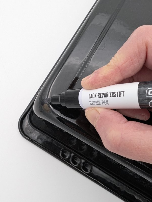 Grillfürst Lackstift (schwarz) - hitzebeständig bis 350°C