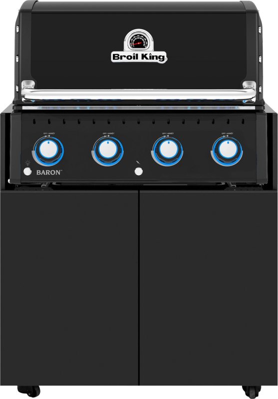 Grillfürst Moments Broil King Baron 420 Shadow Gasgrill - Nero