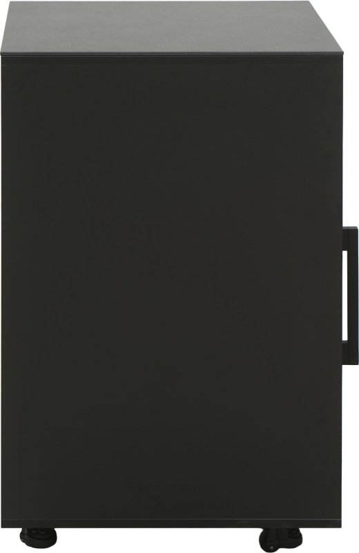 Grillfürst Moments Outdoor Schrank mit Kühlschrank und Flaschenregal - Nero - 60 cm