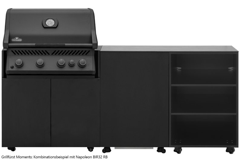 Grillfürst Moments Napoleon BIR32 RB Gasgrill - Nero