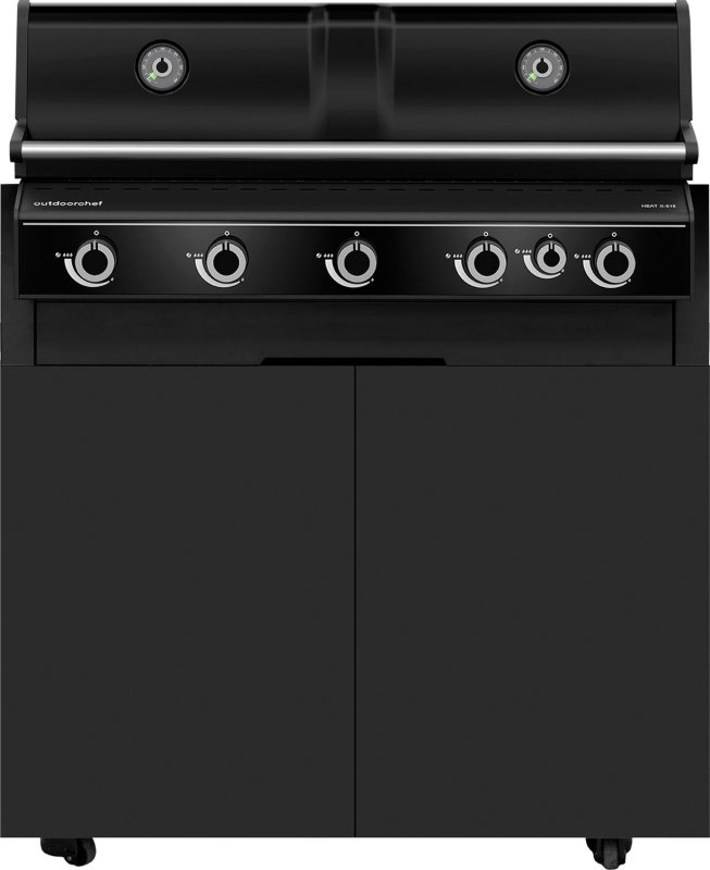 Grillfürst Moments Outdoorchef HEAT-X 515 RB H Gasgrill - Nero