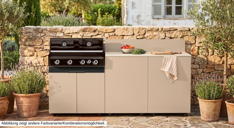 Grillfürst Moments Rückwand, Mediterran, 120 x 20 cm