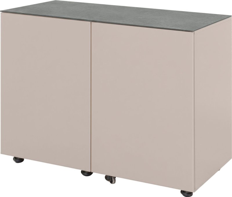 Grillfürst Moments Sideboard mit Tür, Einlegeboden und Gasflaschenschrank - Mediterran / Eter - 120 cm
