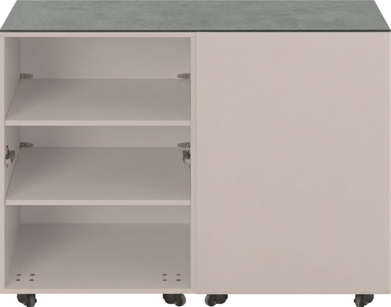 Grillfürst Moments Sideboard mit Tür, Einlegeboden und Regal - Mediterran / Eter - 120 cm