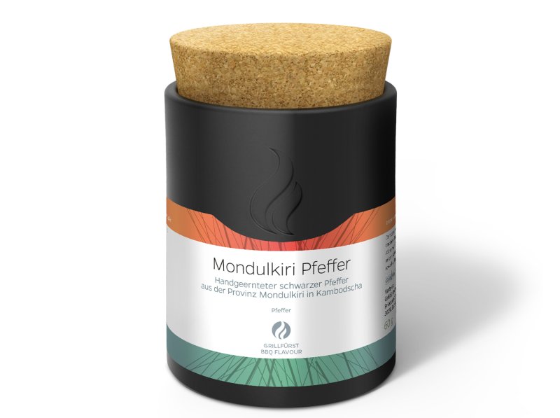 Grillfürst Mondulkiri Pfeffer - Keramikdose 60g