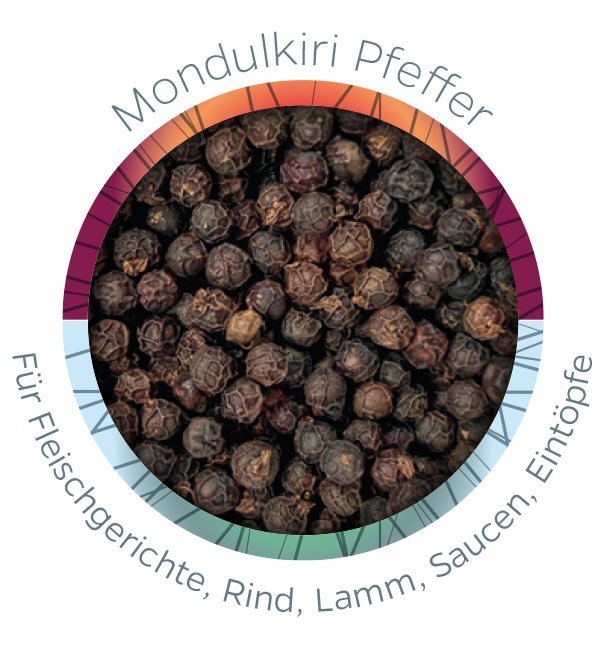 Grillfürst Mondulkiri Pfeffer - Keramikdose 60g - Inkl. Grillfürst Gewürzmühle