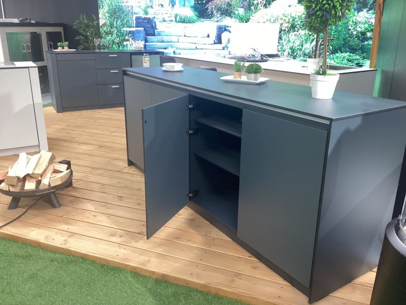 Grillfürst Outdoor Küchen Block mit XL Stauraum und Arbeitsfläche - Ausstellungsstück Senden