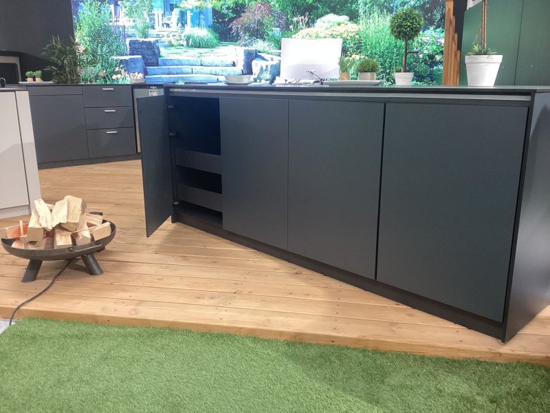 Grillfürst Outdoor Küchen Block mit XL Stauraum und Arbeitsfläche - Ausstellungsstück Senden