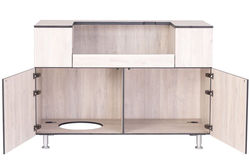 Grillfürst Outdoor Küche Grillschrank Modul OKG130 Eiche