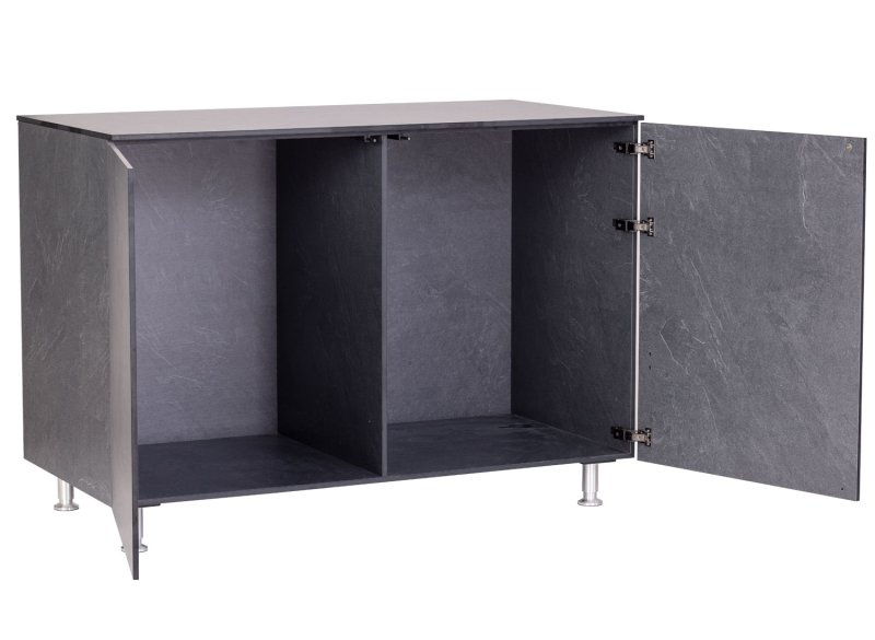 Grillfürst Outdoor Küche Schrank Modul groß OKS130 Schiefer