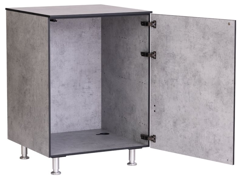 Grillfürst Outdoor Küche Schrank Modul klein OKS66 Beton