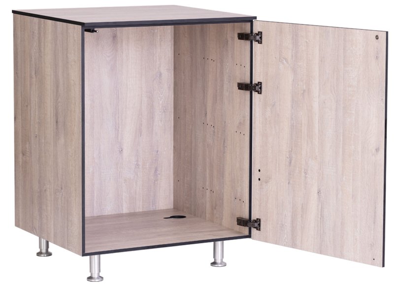 Grillfürst Outdoor Küche Schrank Modul klein OKS66 Eiche