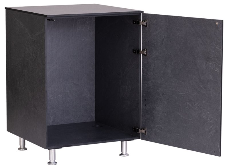 Grillfürst Outdoor Küche Schrank Modul klein OKS66 Schiefer