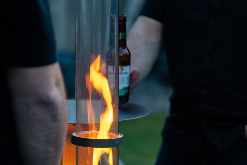 Grillfürst Pelletfackel / Feuerrohr - die original Rhönfackel