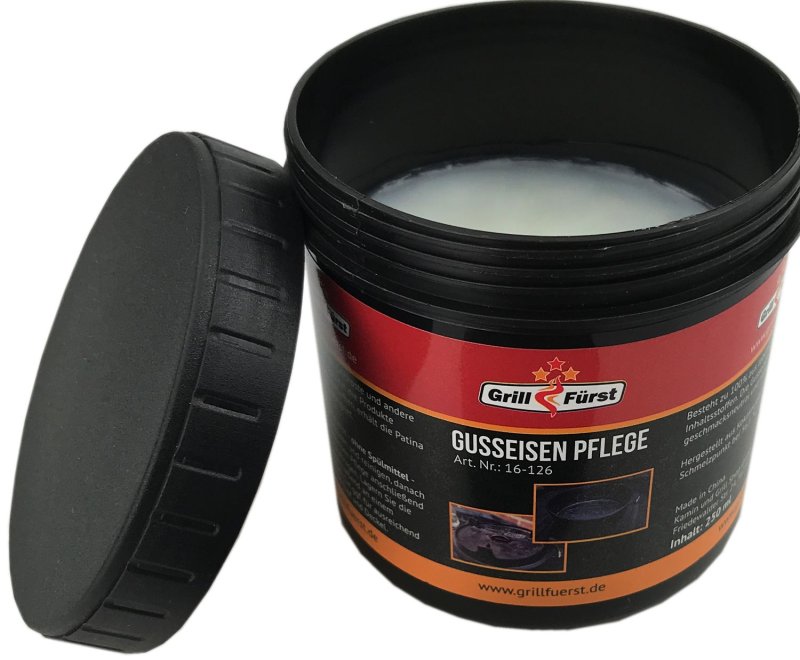 Grillfürst Dutch Oven Set / Gusseisen Pflegeset