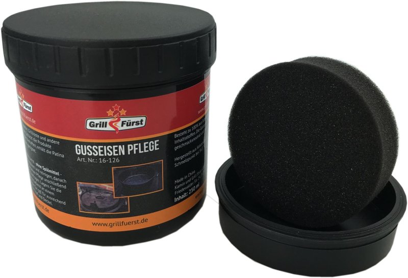 Grillfürst Dutch Oven Set / Gusseisen Pflegeset