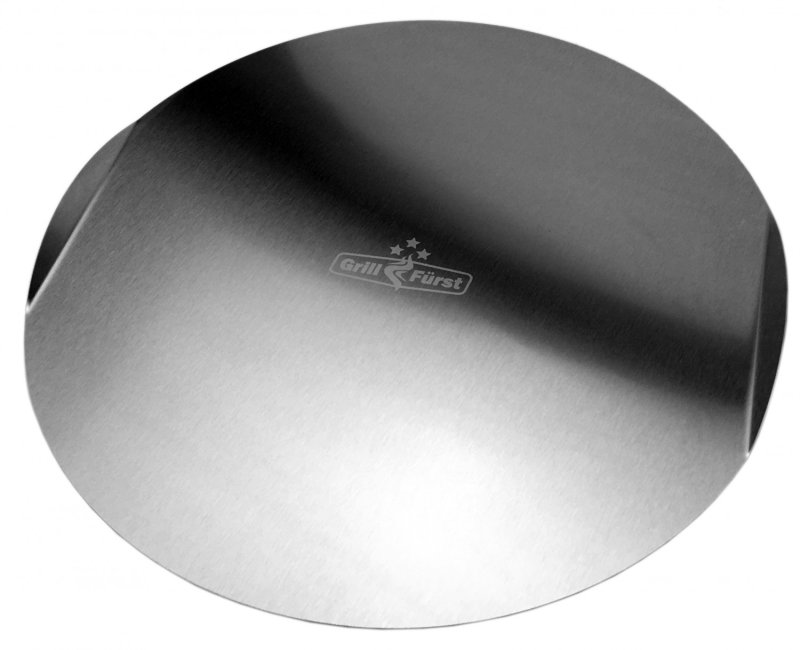 Grillfürst Pizzablech Edelstahl 31 cm