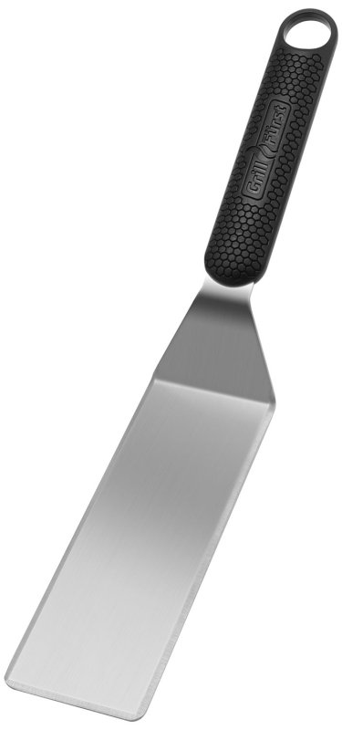 Grillfürst Plancha-Set 12tlg. - Wender, Spachtel, Schaber, Burgerglocken, Bratringe und Squeezeflaschen