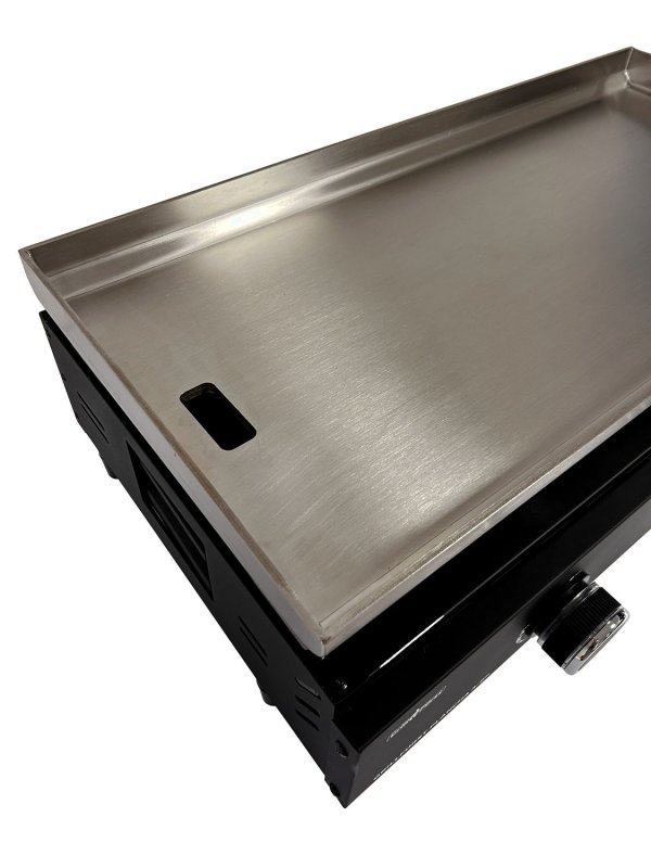 Grillfürst Plancha Grill - 3 Brenner mit Edelstahl Plancha