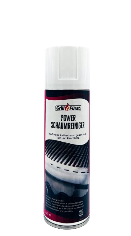 Grillfürst Grillreiniger-Set Grillfürst: G-Serie / S-Serie schwarz - Grillreiniger und Pflege Set für emaillierte Grills