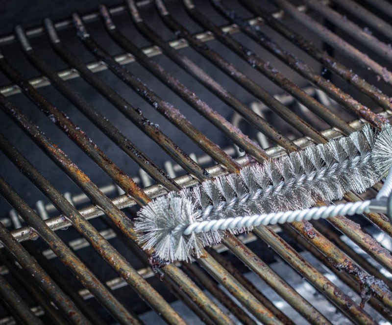 Grillfürst Premium Edelstahlbürste 39 cm