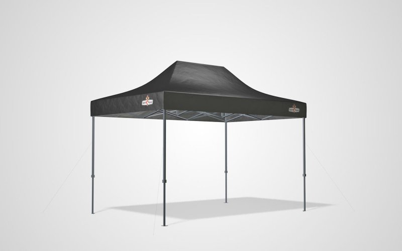Grillfürst Premium Pop-Up Grillpavillon / Grillzelt 4,5 x 3 m mit wasserdichtem Dach