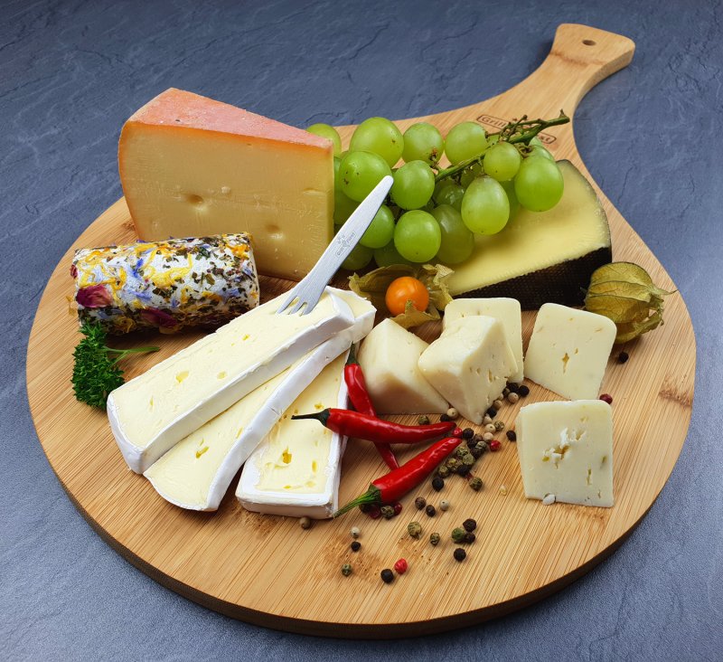 Grillfürst Promo-Pack: 100 Stück Deluxe Edelstahl Pommesgabel mit Etui 8,5 cm