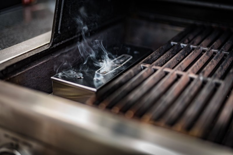 Grillfürst Räucherbox: Edelstahl Smokerbox für tolles Aroma