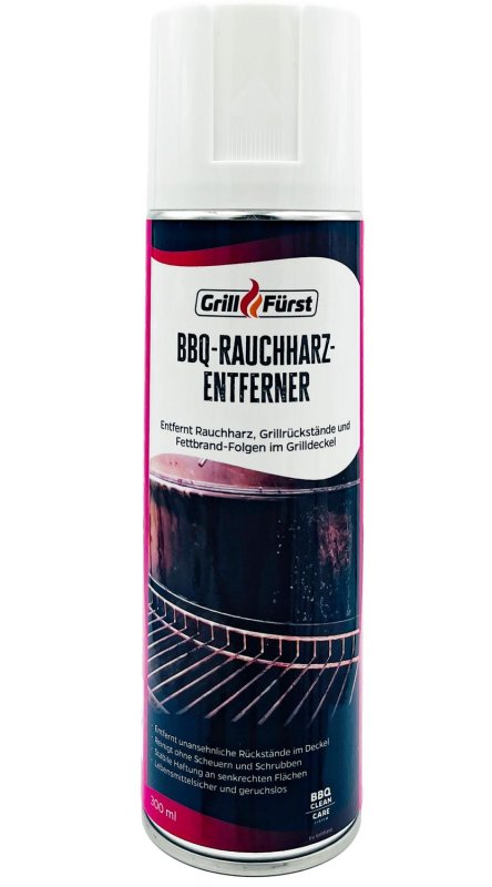 Grillfürst BBQ-Rauchharzentferner - 300 ml - Aktivschaumreiniger