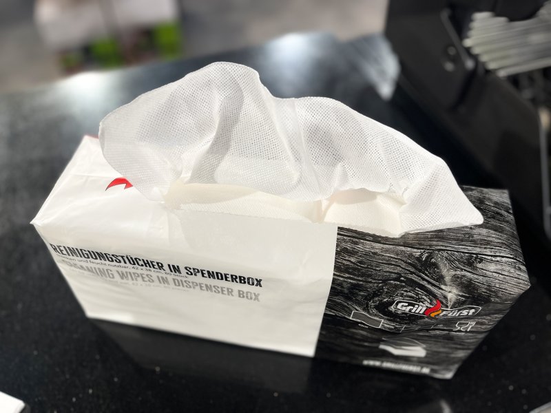 Grillfürst Mikrofaser-Reinigungsvlies 42 x 38 cm - 80 Reinigungstücher - 2er Set mit 160 Microfaser Tüchern