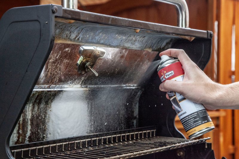 Grillfürst Power Schaumreiniger - Scheibenreiniger für Grillfürst Grill und Backofen