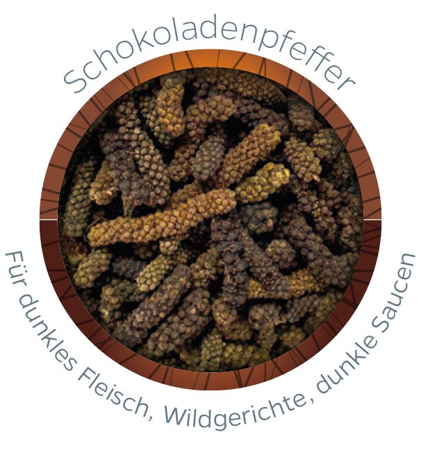 Grillfürst Schokoladenpfeffer - Keramikdose 55g - Inkl. Grillfürst Gewürzmühle