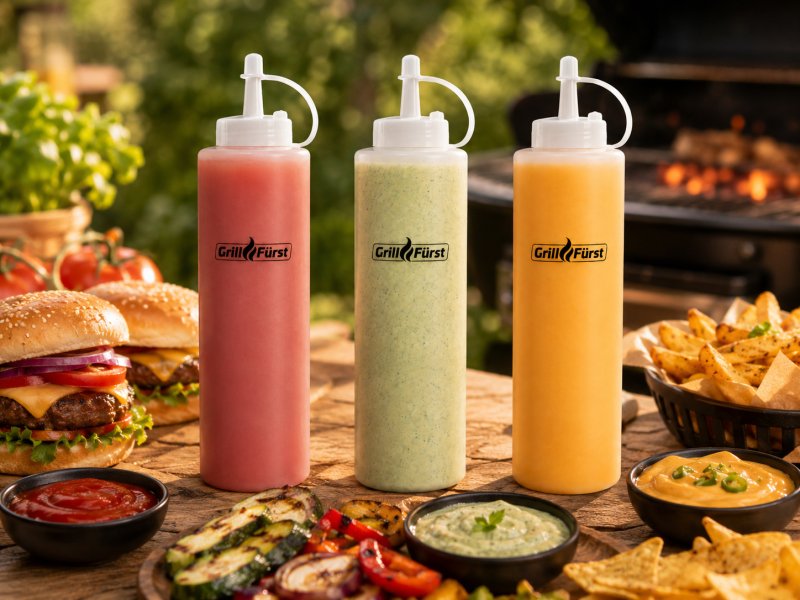 Grillfürst Dosierflasche 470 ml - 3 Stück
