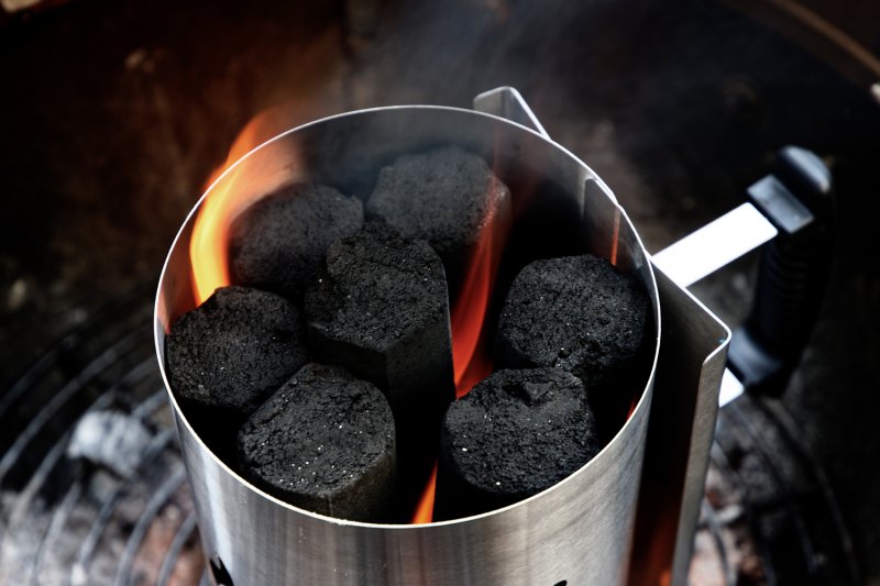 Grillfürst Kokosbriketts in Stangenform - 20 kg - ideal für Dutch Oven und Grill