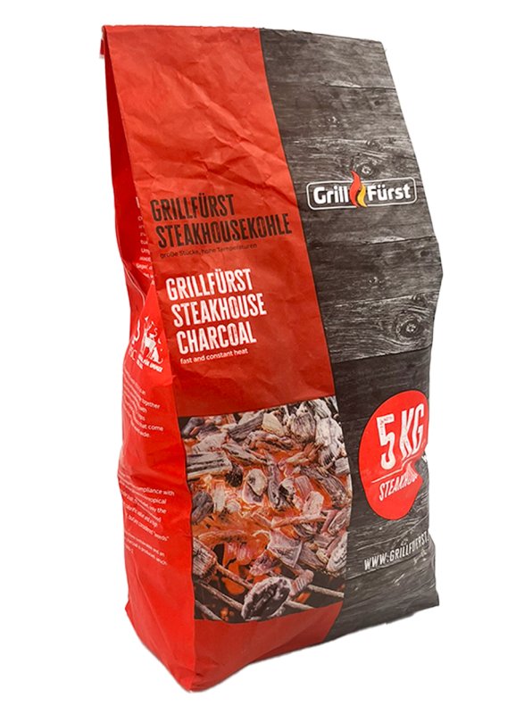Grillfürst Steakhouse Kohle / Restaurant Holzkohle 25kg