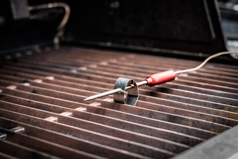 Grillfürst universal Halteklammer für Thermometerfühler