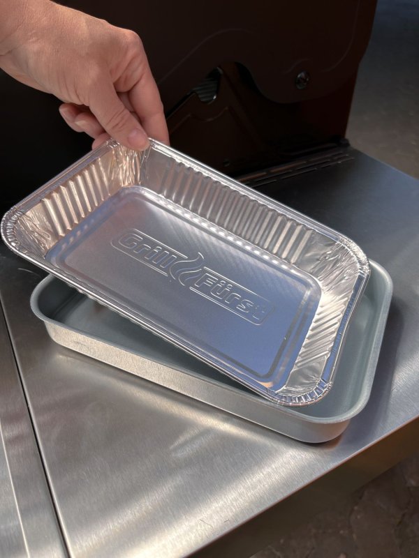 Grillfürst Fettauffangschale / Aluschale für Grillfürst Gasgrills, Broil King Baron, Rösle Videro, Weber Spirit und Weber Genesis - 10 Stk.