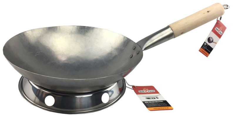 Grillfürst Universal Wok-Ring für Seitenkocher / Wok Ablagering