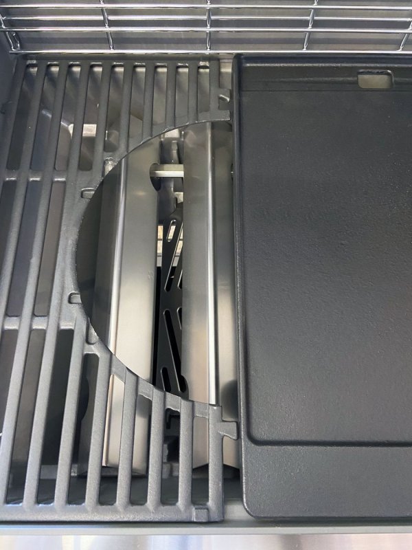 Grillfürst Gusseisen-Halbrost / Einsatz für Weber GBS Grillrostsystem
