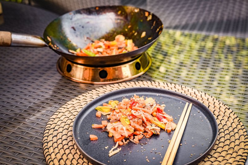 Grillfürst Universal Wok-Ring für Seitenkocher / Wok Ablagering