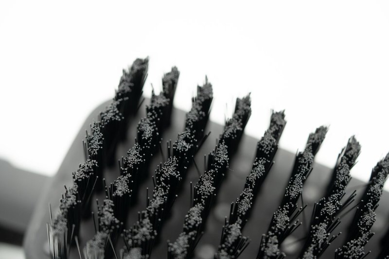 Grillfürst Grillbürste - kleine Eck-Bürste für Garkammer / Deckel