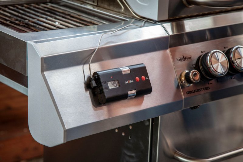 Grillfürst Funk-Thermometer / Grillthermometer / Grillgut Thermometer