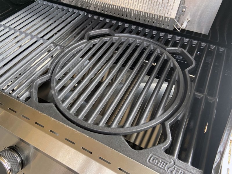 Grillfürst X-Rost System - Grillrost aus Gusseisen für alle Grillfürst Gasgrills G-Serie (ab G210), S-Serie und Independence-Serie