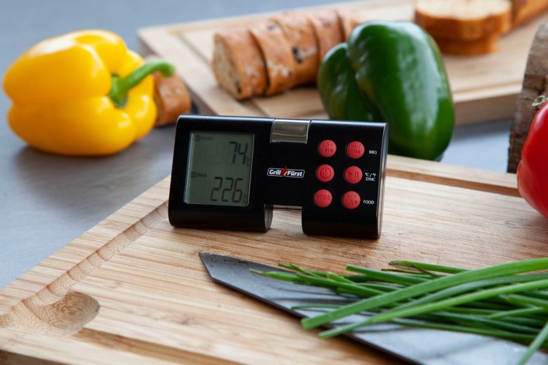 Grillfürst Funk-Thermometer / Grillthermometer / Grillgut Thermometer