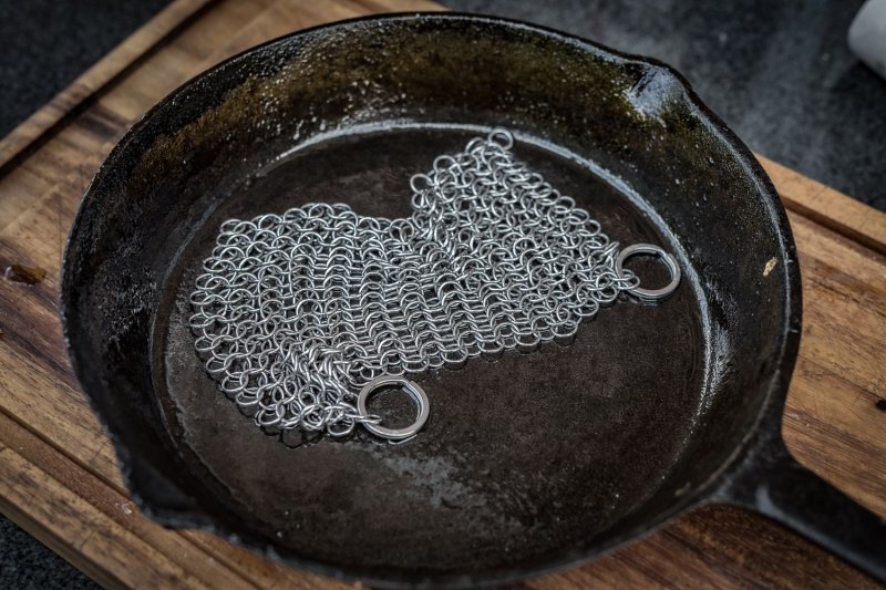 Grillfürst Ringreiniger für Dutch Oven / Gusseisen 14 x 14 cm