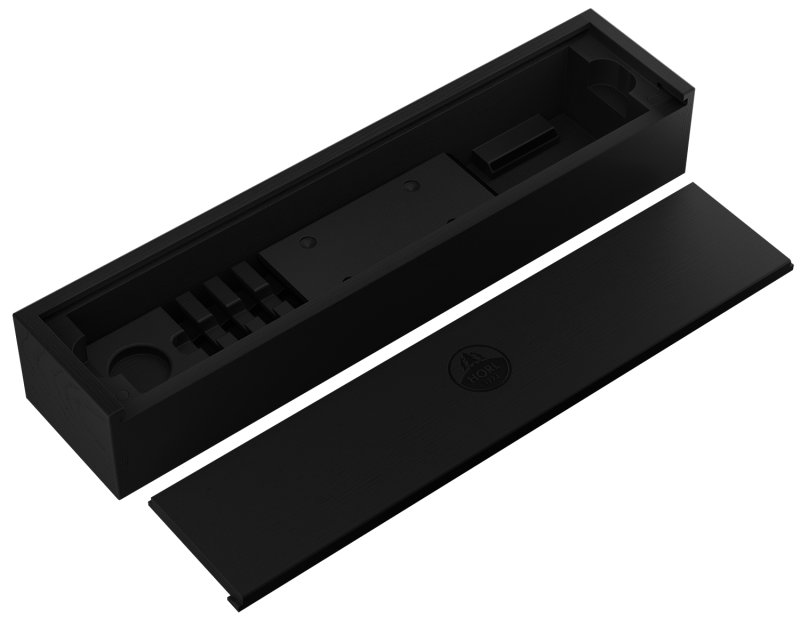 HORL Aufbewahrungsbox / Esche schwarz lackiert - für HORL 2 und HORL 2 Pro