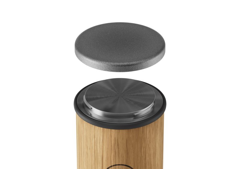 HORL 3 - Rollschleifer / Messerschleifer mit Magnetschleiflehre mit 15° / 20° Schleifwinkel - Eiche - NEU 2025