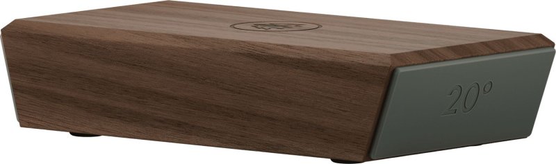 HORL 3 - Rollschleifer / Messerschleifer mit Magnetschleiflehre mit 15° / 20° Schleifwinkel - Nussbaum - NEU 2025