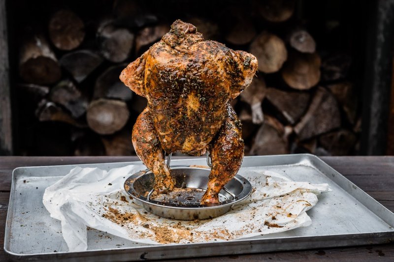 Grillfürst Hähnchenhalter / Bierdosen Hähnchen / Hähnchenbräter
